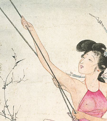 宜良县-胡也佛的仕女画和最知名的金瓶梅秘戏图